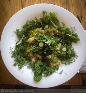 Kabaklı Kinoa Salatası