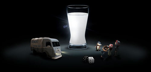 Bir bardak sütün peşinde…