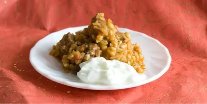 Etli Firik Pilavı