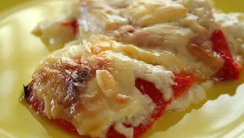 Kırmızı Biberli Kabak Graten