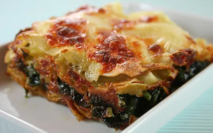 Ispanaklı Lazanya