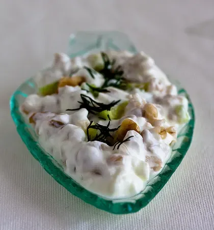 Yoğurtlu Buğday Salatası