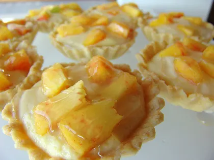 Şeftalili Tart