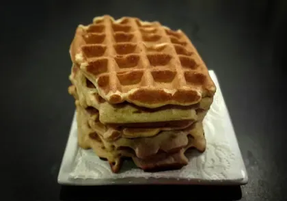 Tam Buğday Unlu Waffle
