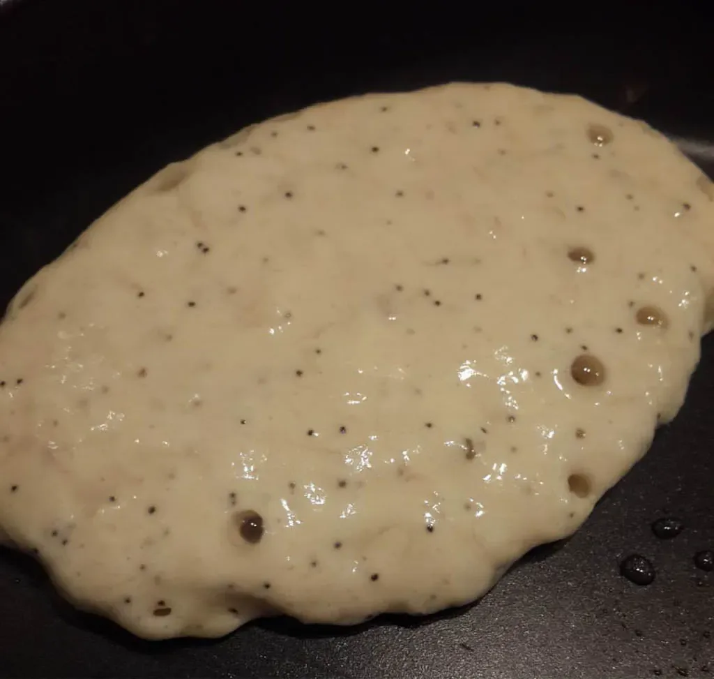 Muzlu ve Haşhaşlı Pancake